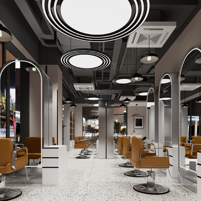  现代理发店su模型 