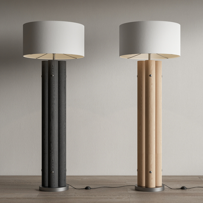 现代落地灯su模型