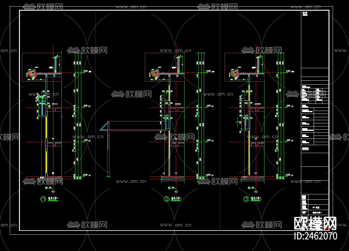 校园食堂CAD施工图下载（渲染图8）