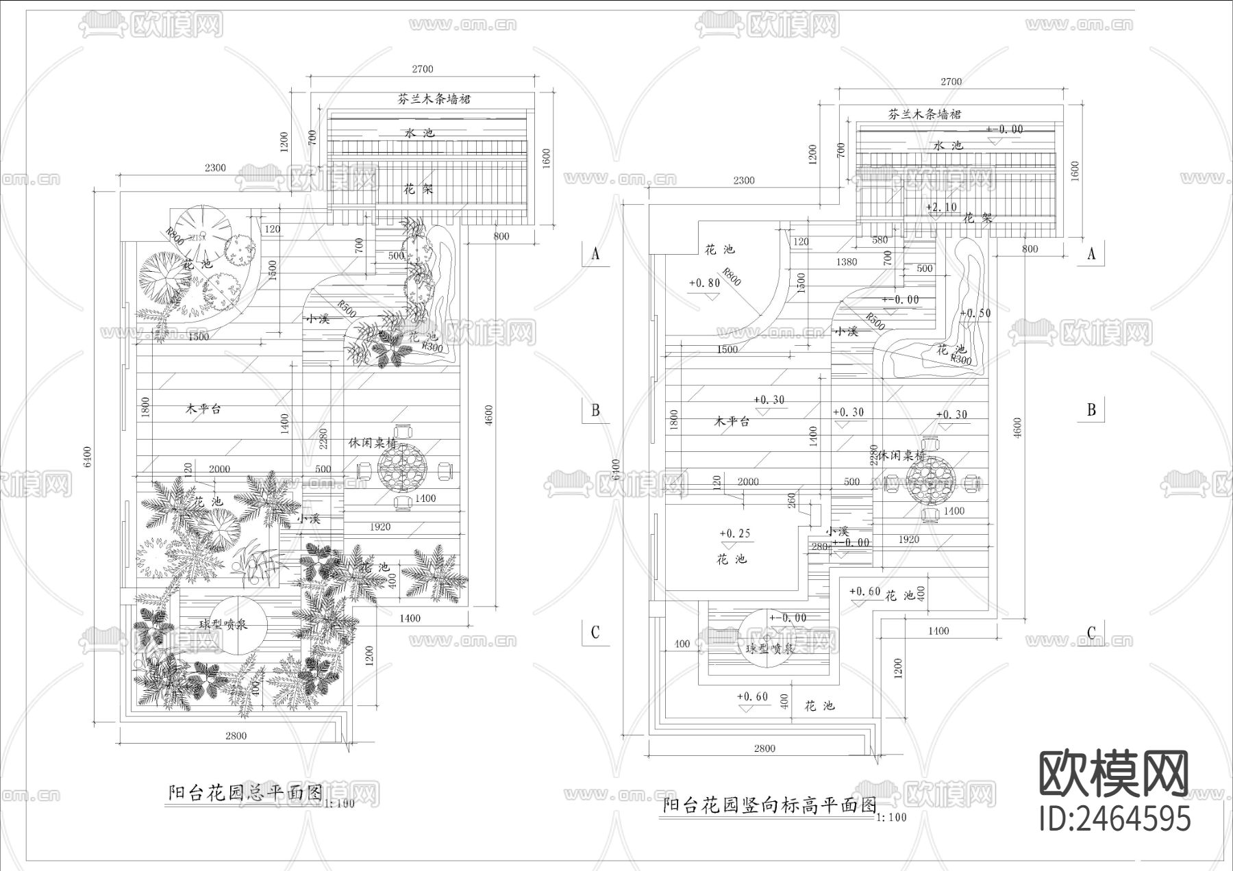 花园CAD施工图下载（渲染图1）