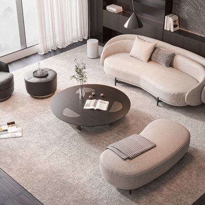  Minotti 米洛提 组合沙发su模型 
