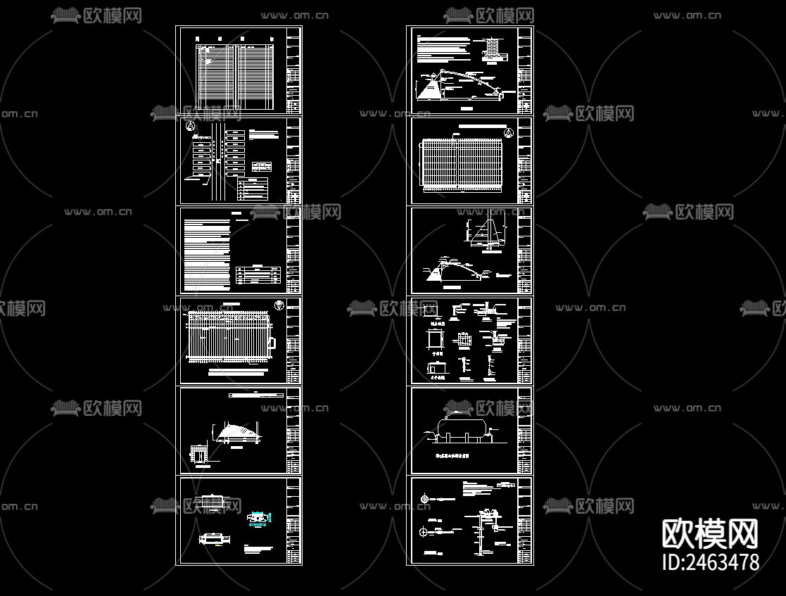 蔬菜大棚产业项目CAD施工图下载（渲染图1）