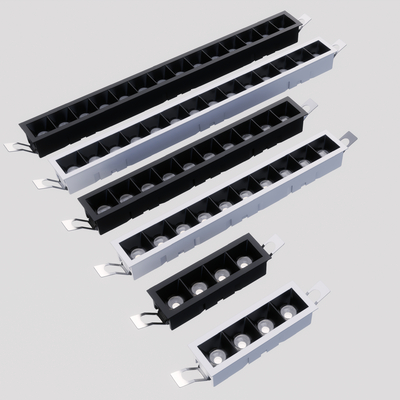  格栅灯 地灯su模型 