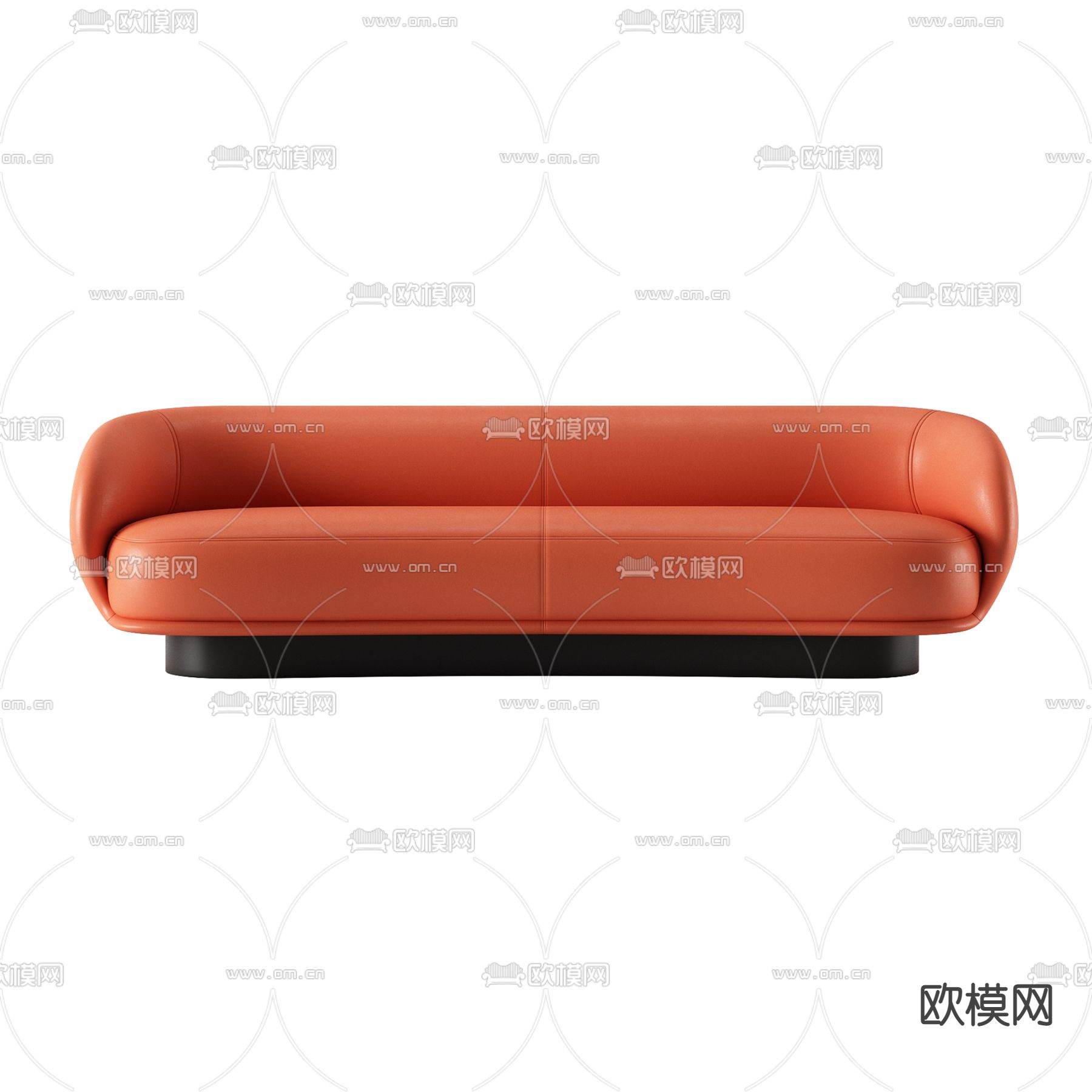 现代轻奢创意双人沙发免费3d模型下载