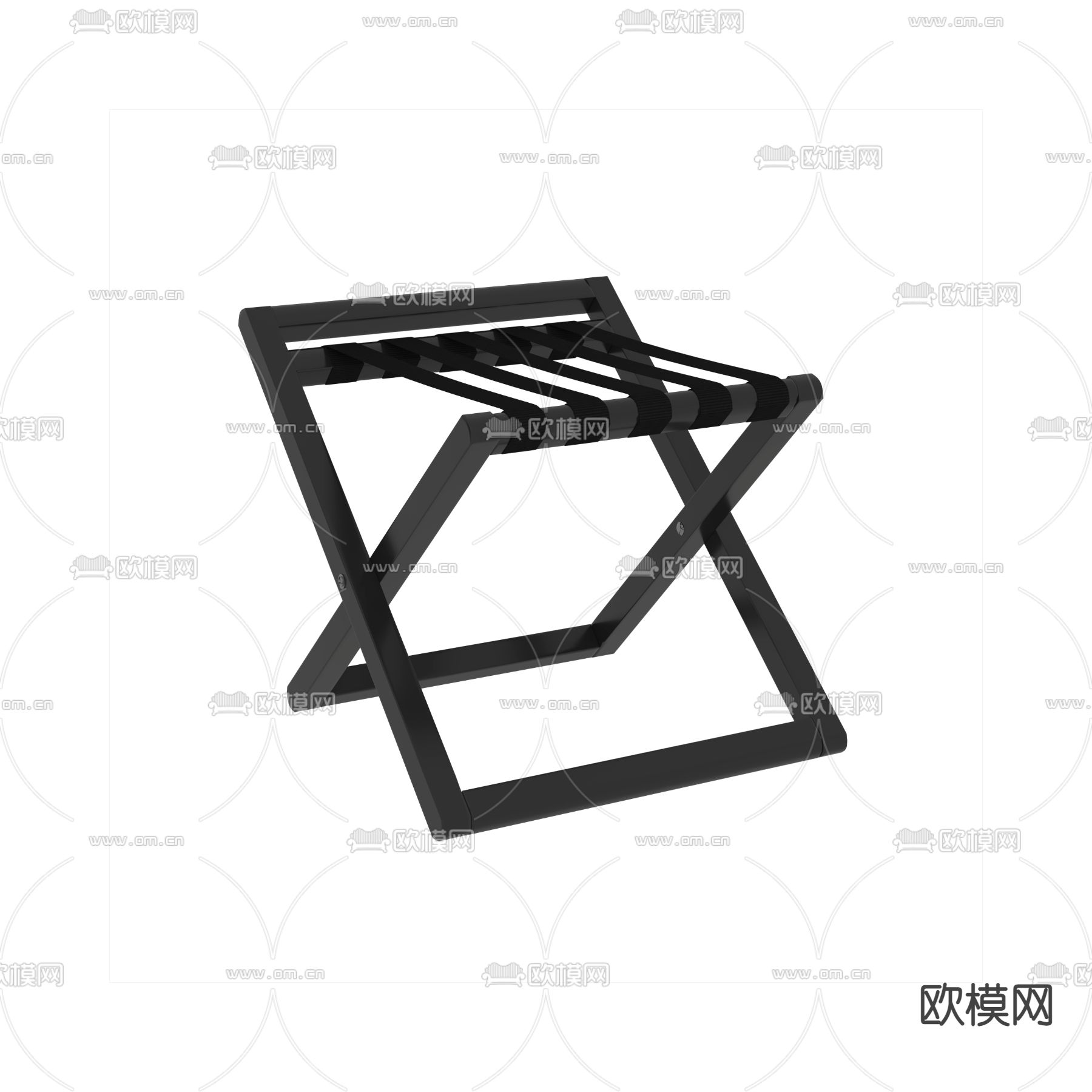 现代编织坐凳 凳子su模型