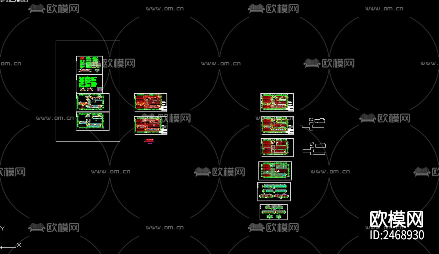 泗洪县中小学生研学实践教育基地5号楼CAD施工图下载（渲染图3）