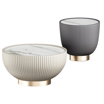  现代子母茶几su模型 