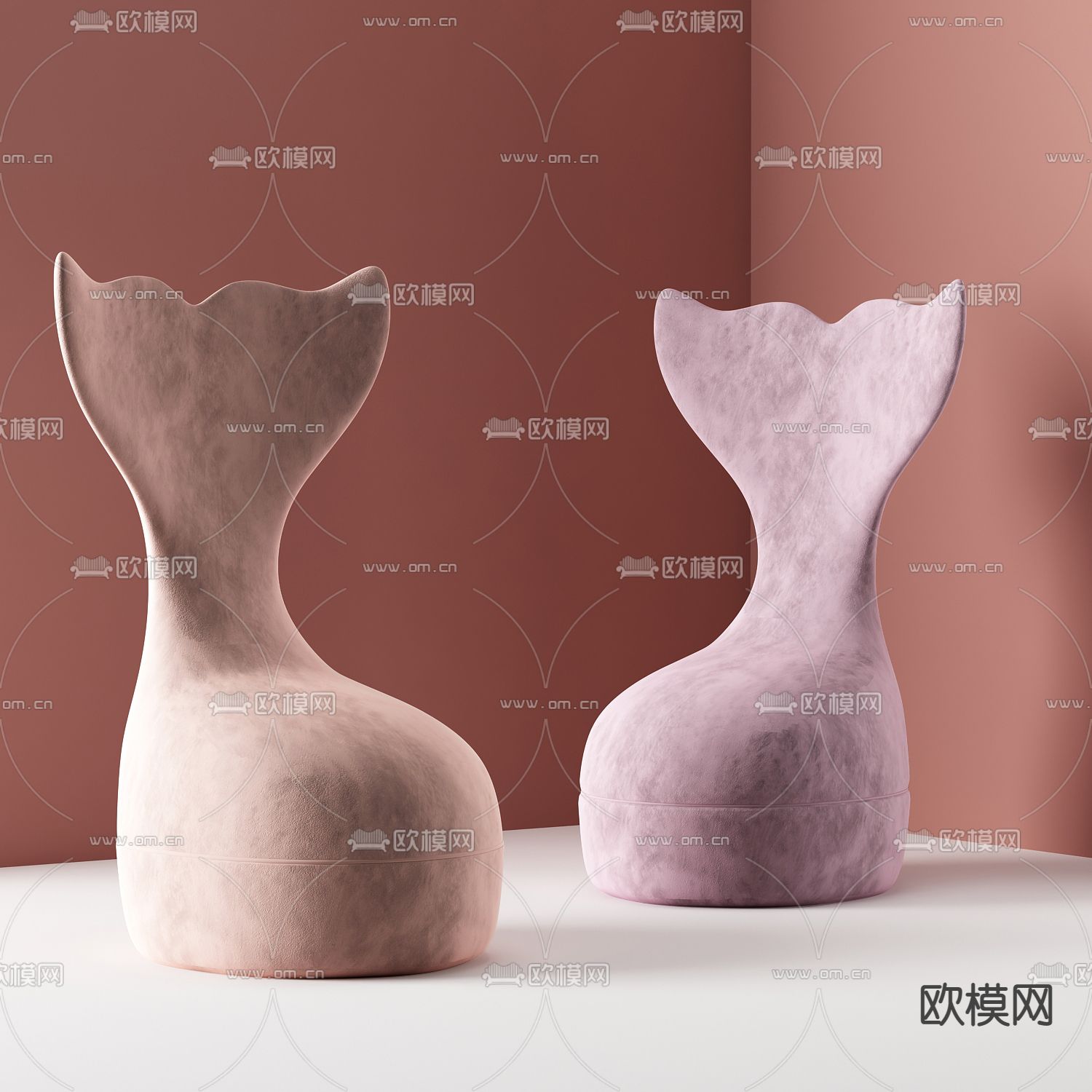 现代轻奢创意休闲沙发免费3d模型下载