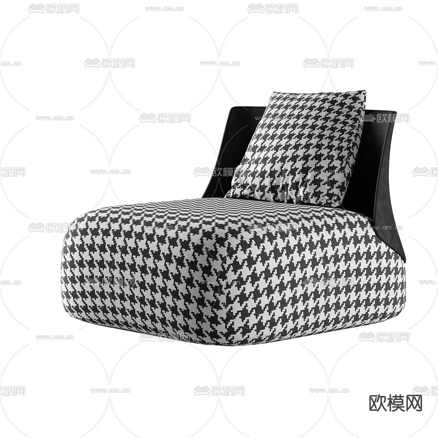 现代轻奢创意休闲沙发免费3d模型下载