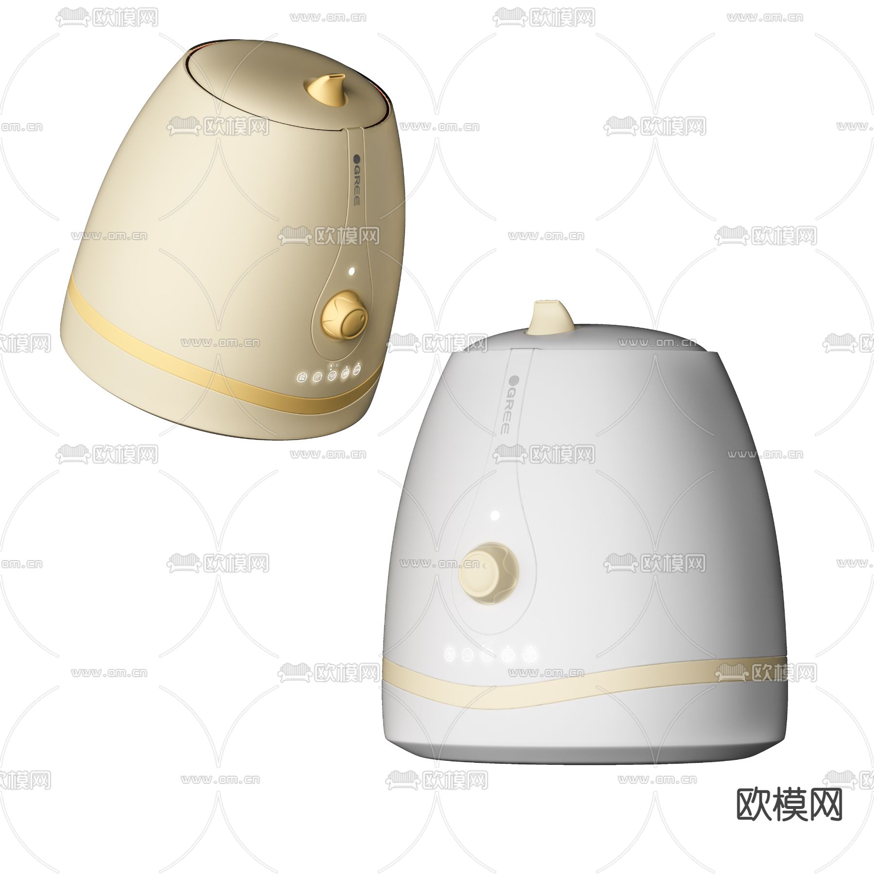 空气加湿器 净化器3d模型下载