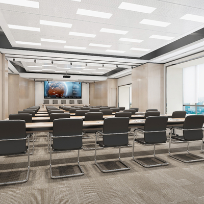  多媒体会议室 报告厅su模型 