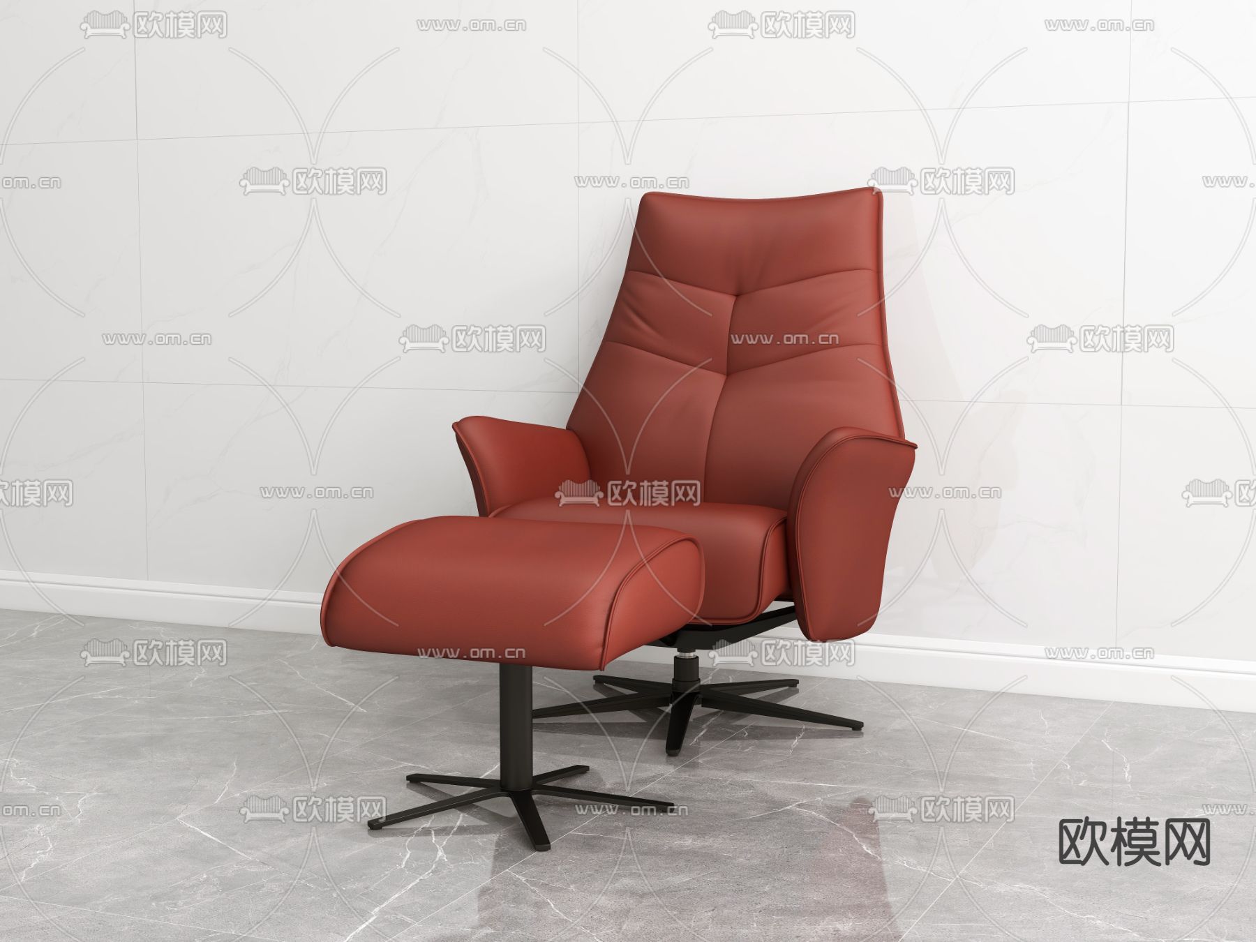 ZEDERE家德瑞-斯科拉休闲椅子免费3d模型下载