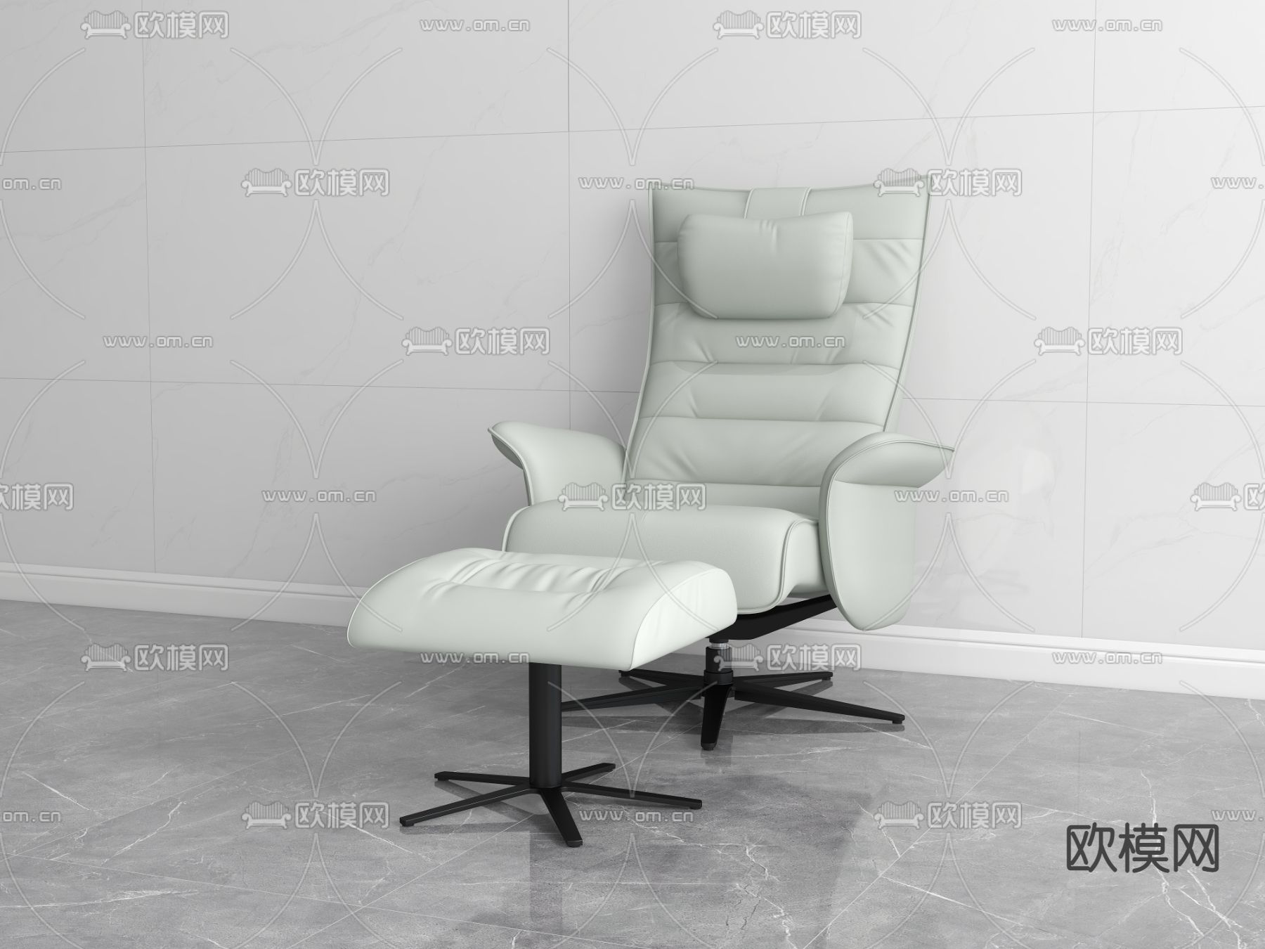 ZEDERE家德瑞-特兰托大班椅 老板椅免费3d模型下载