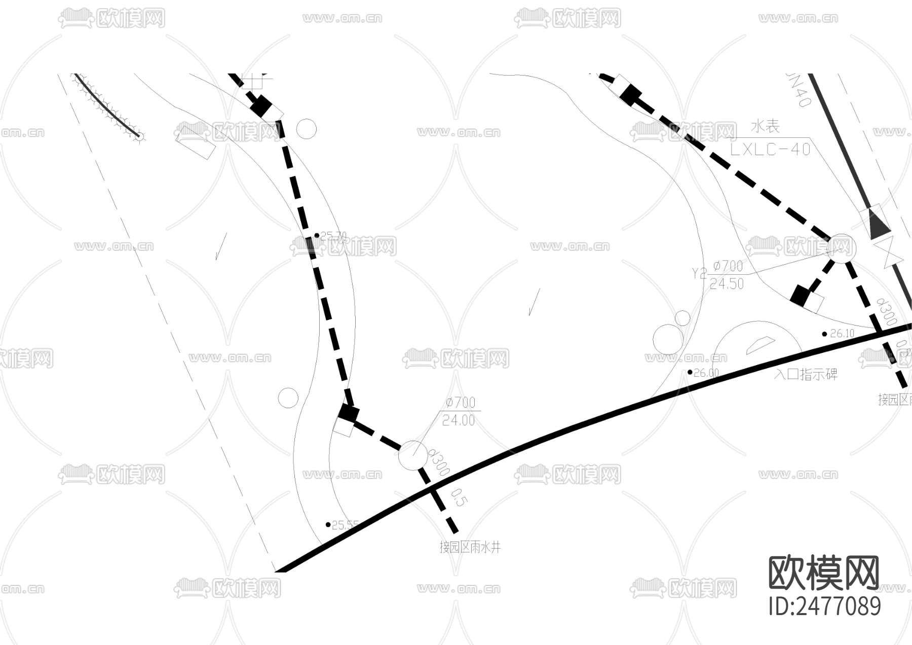 原子冷雾给排水CAD施工图下载（渲染图4）