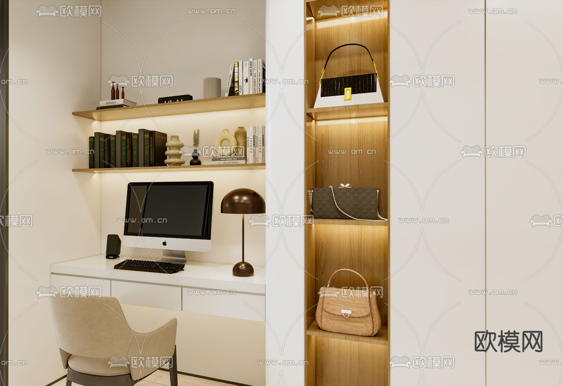 现代卫生间 浴室su模型下载（渲染图4）