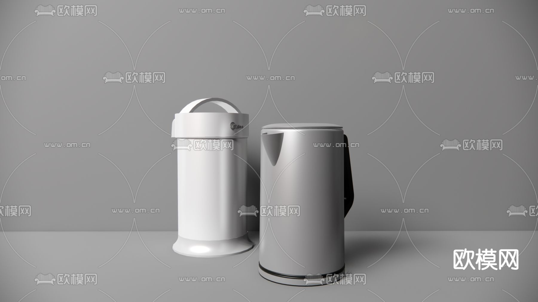 热水壶 烧水壶su模型