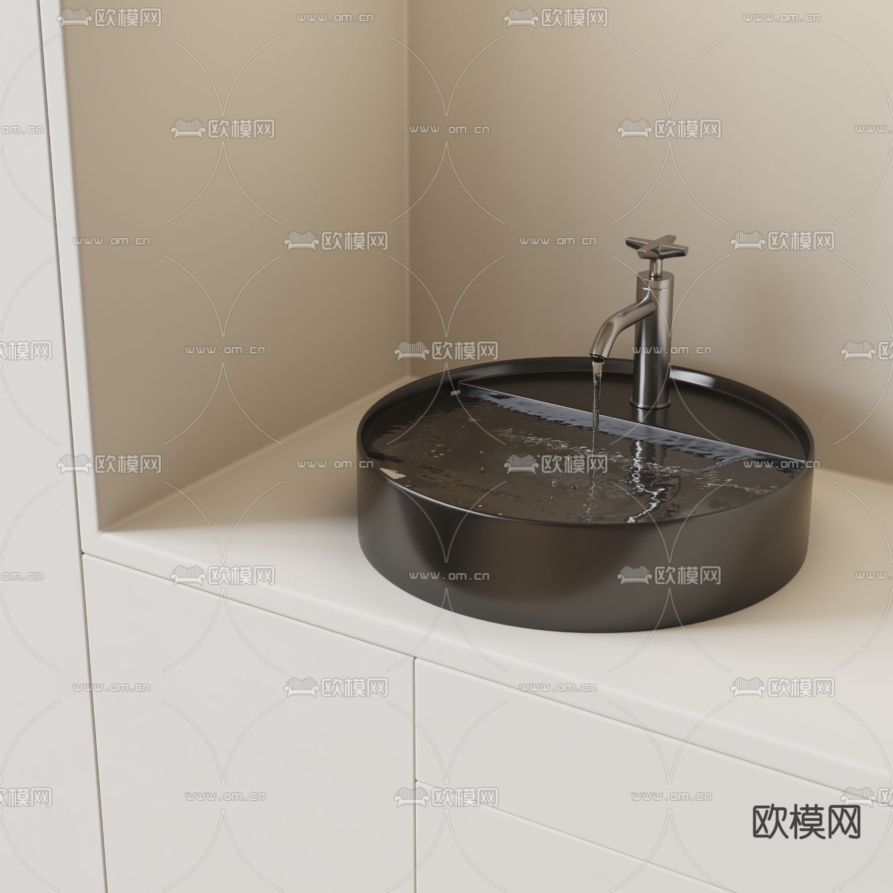 洗手盆 台盆3d模型
