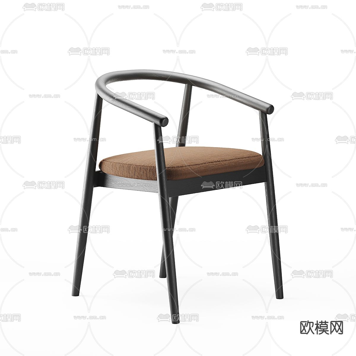 Cor 北欧单椅子3d模型下载（渲染图2）