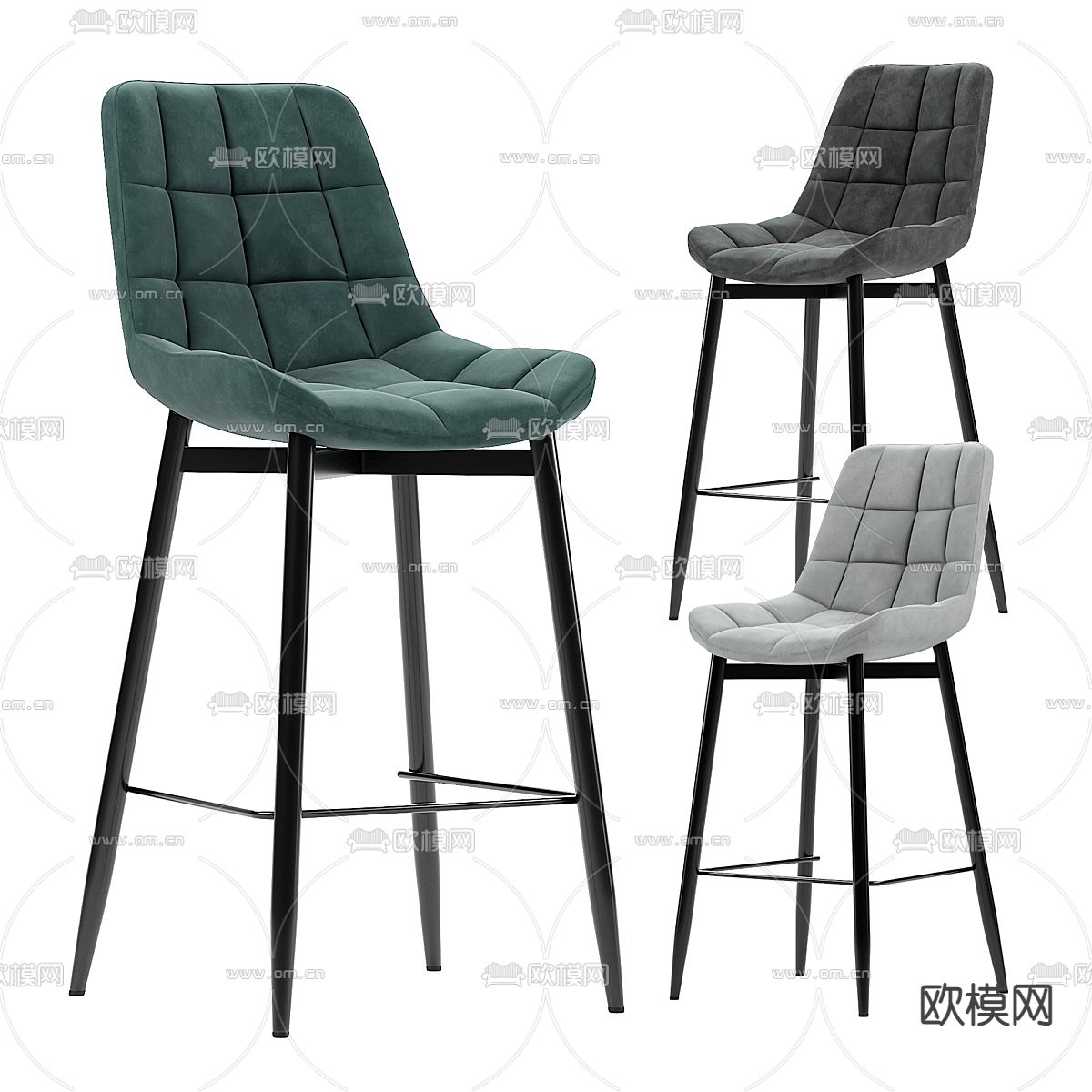 吧椅 吧凳3d模型下载