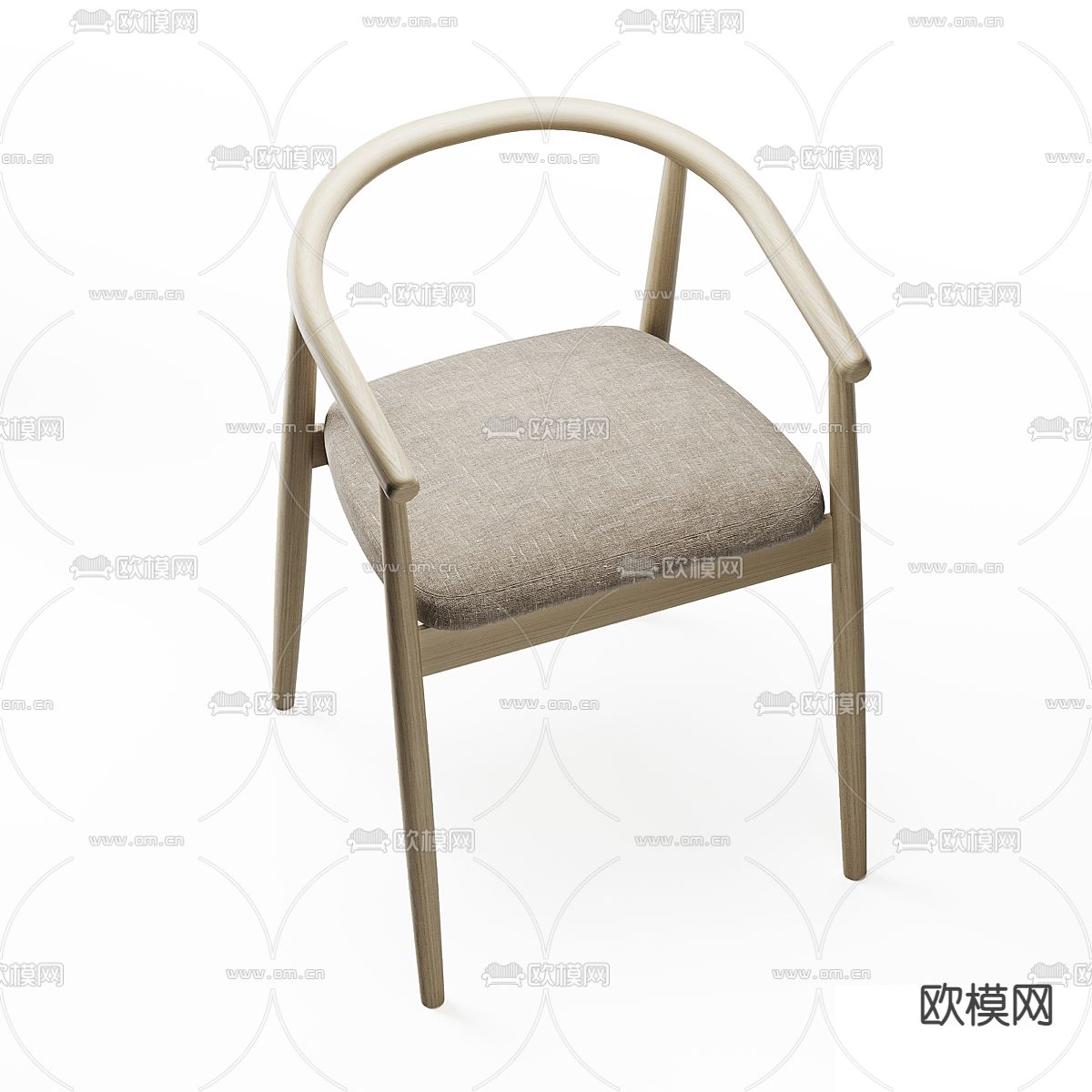 Cor 北欧单椅子3d模型下载（渲染图5）