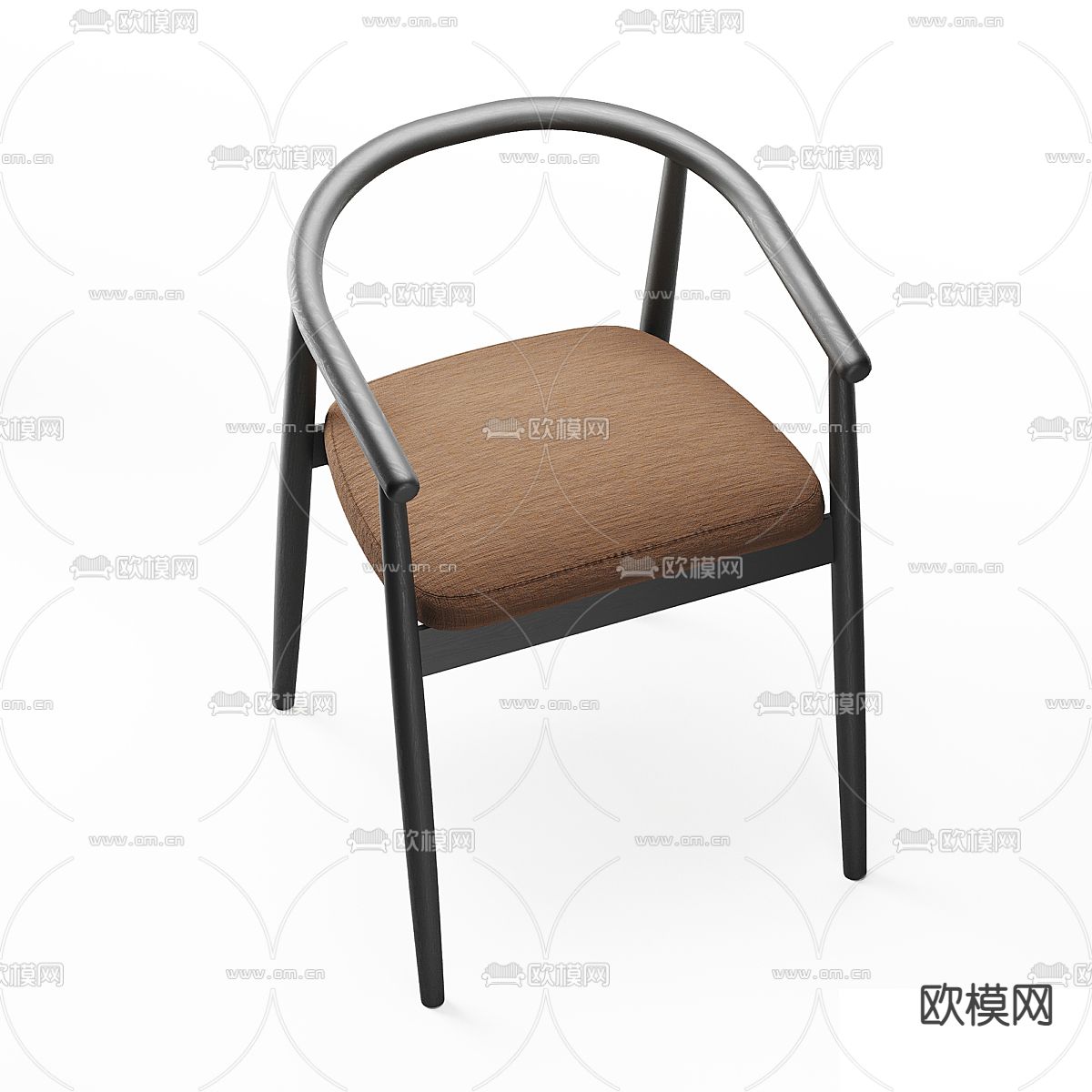 Cor 北欧单椅子3d模型下载（渲染图3）