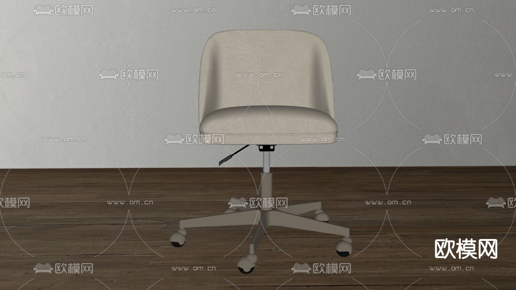 现代办公椅su模型