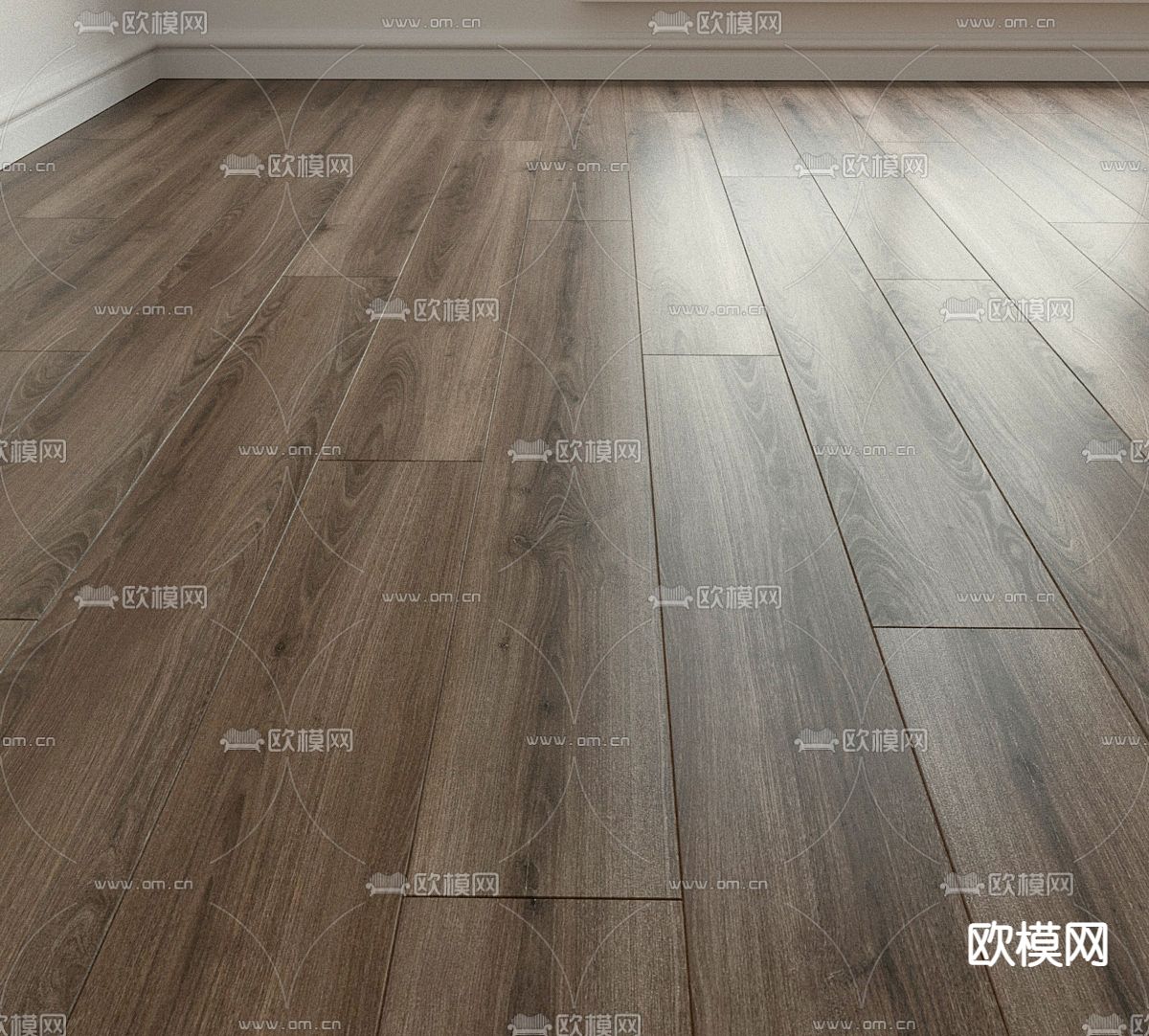 现代木地板3d模型下载