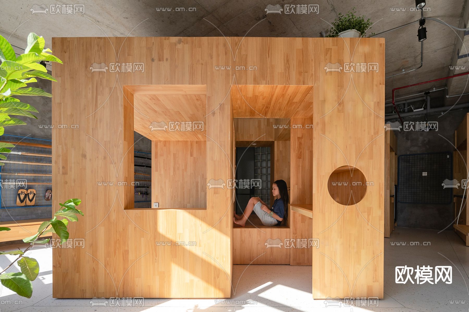 现代儿童娱乐房su模型下载（渲染图3）