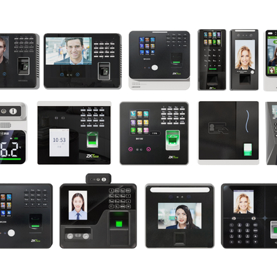  智能机 人脸识别机 打卡机su模型 