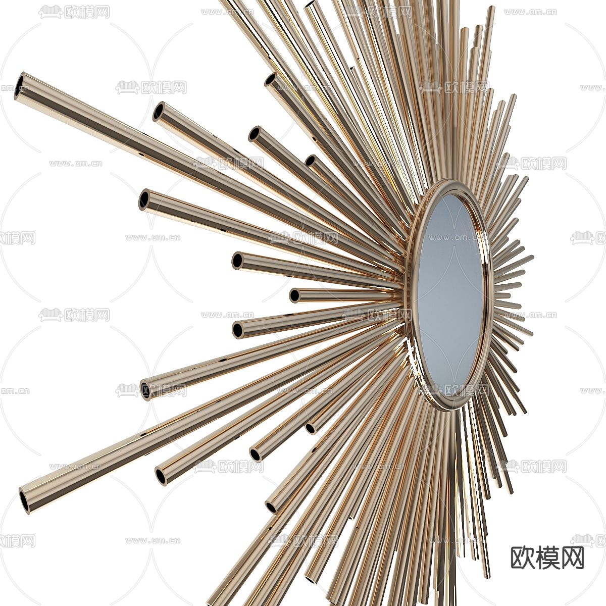 太阳镜 装饰镜 镜子3d模型下载（渲染图2）