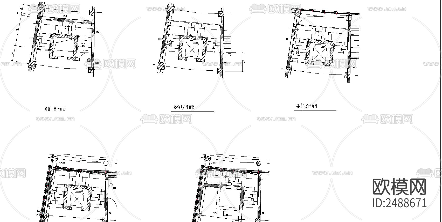 会所建筑CAD施工图下载（渲染图3）