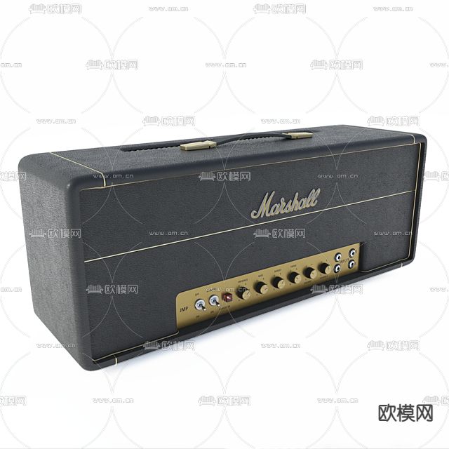 现代复古手提音响免费3d模型下载