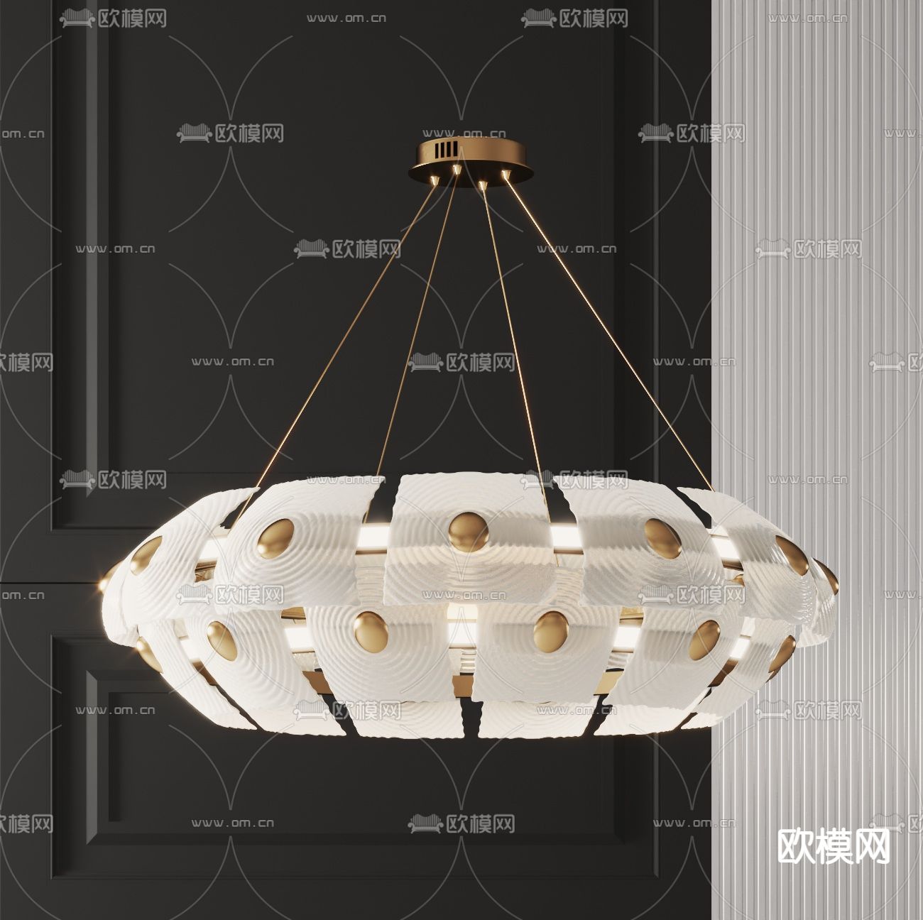 创意吊灯 艺术吊灯3d模型下载