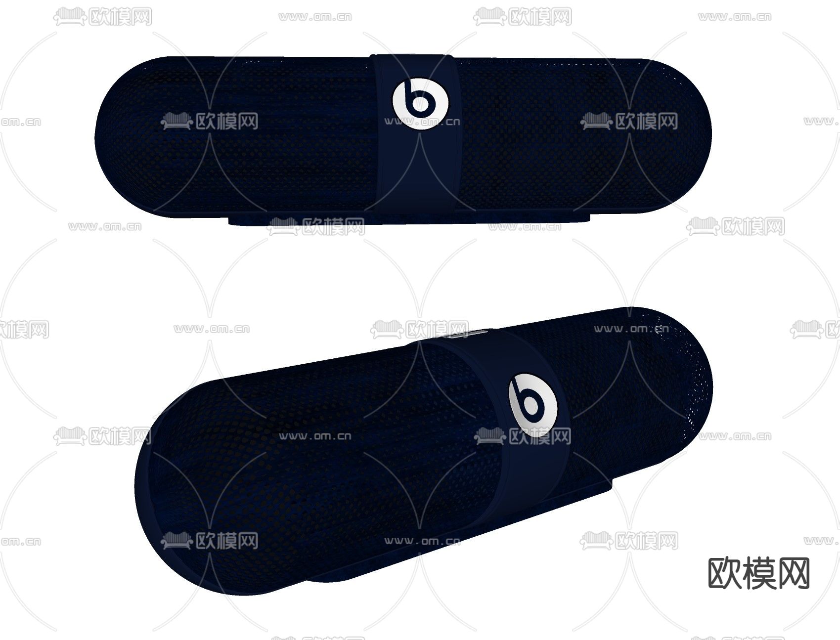 音响 迷你音箱su模型下载（渲染图2）