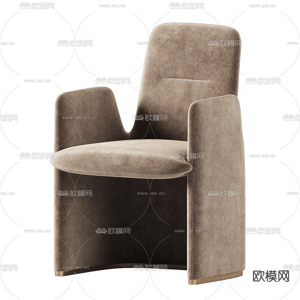 Poliform 休闲椅3d模型下载（渲染图2）