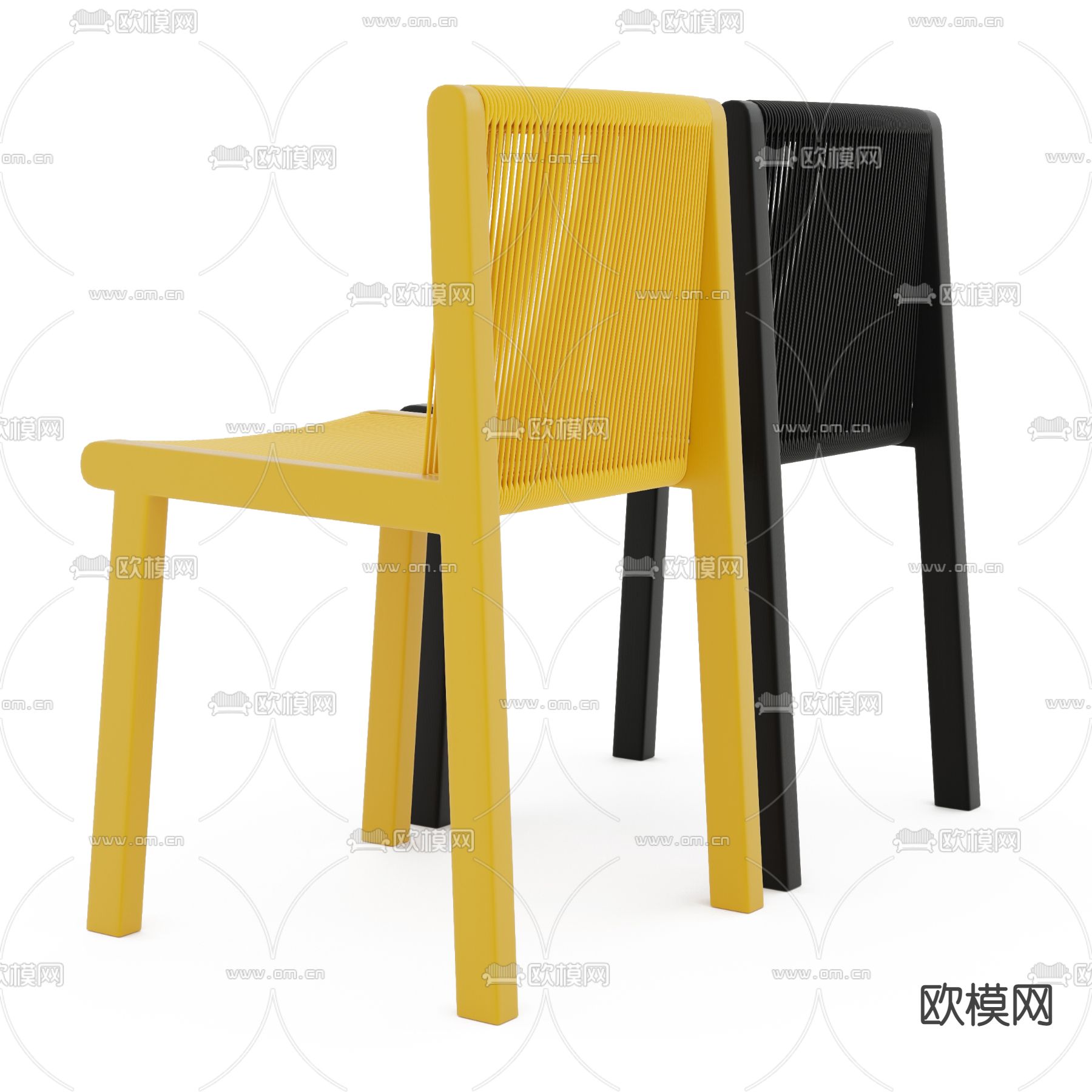 mattiazzi 单椅3d模型下载（渲染图3）