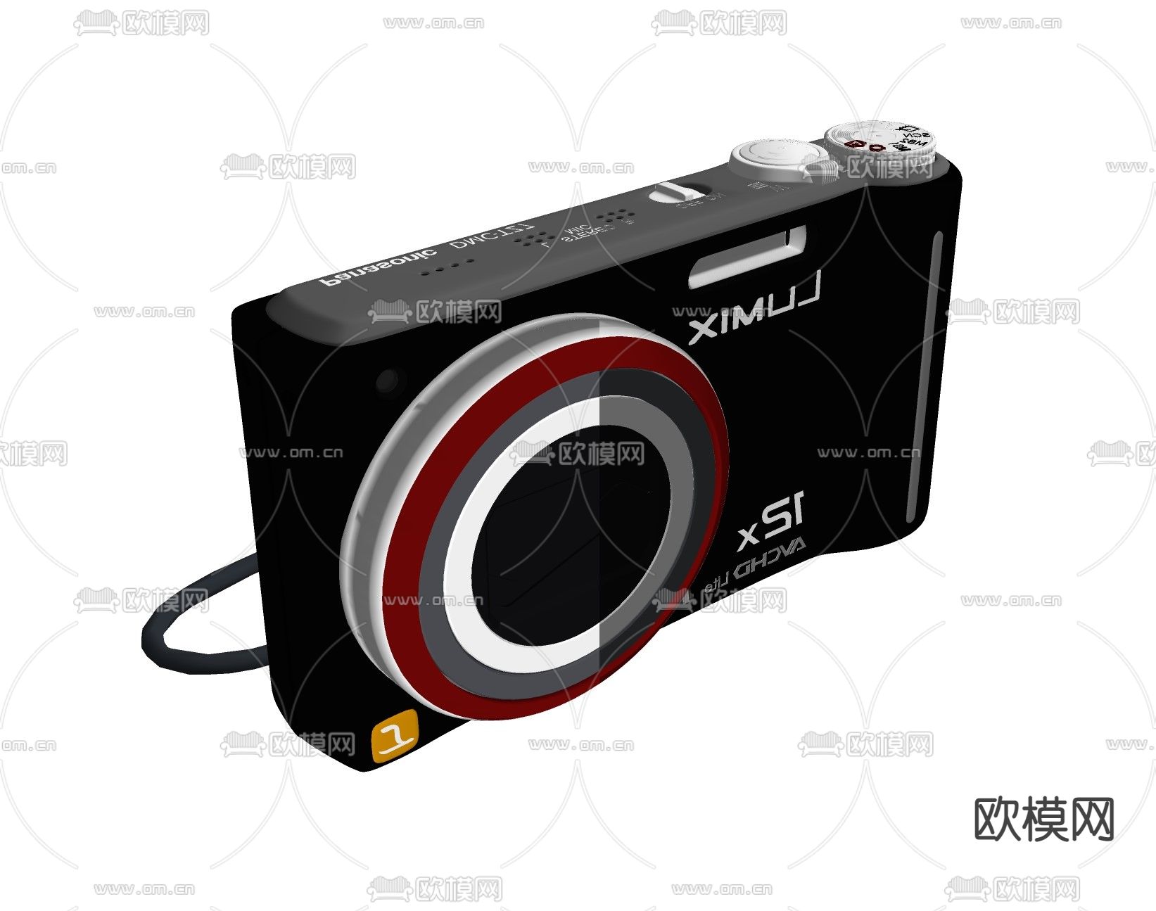 照相机 单反 微单su模型下载（渲染图2）