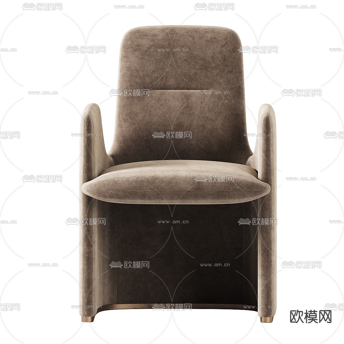 Poliform 休闲椅3d模型下载（渲染图3）