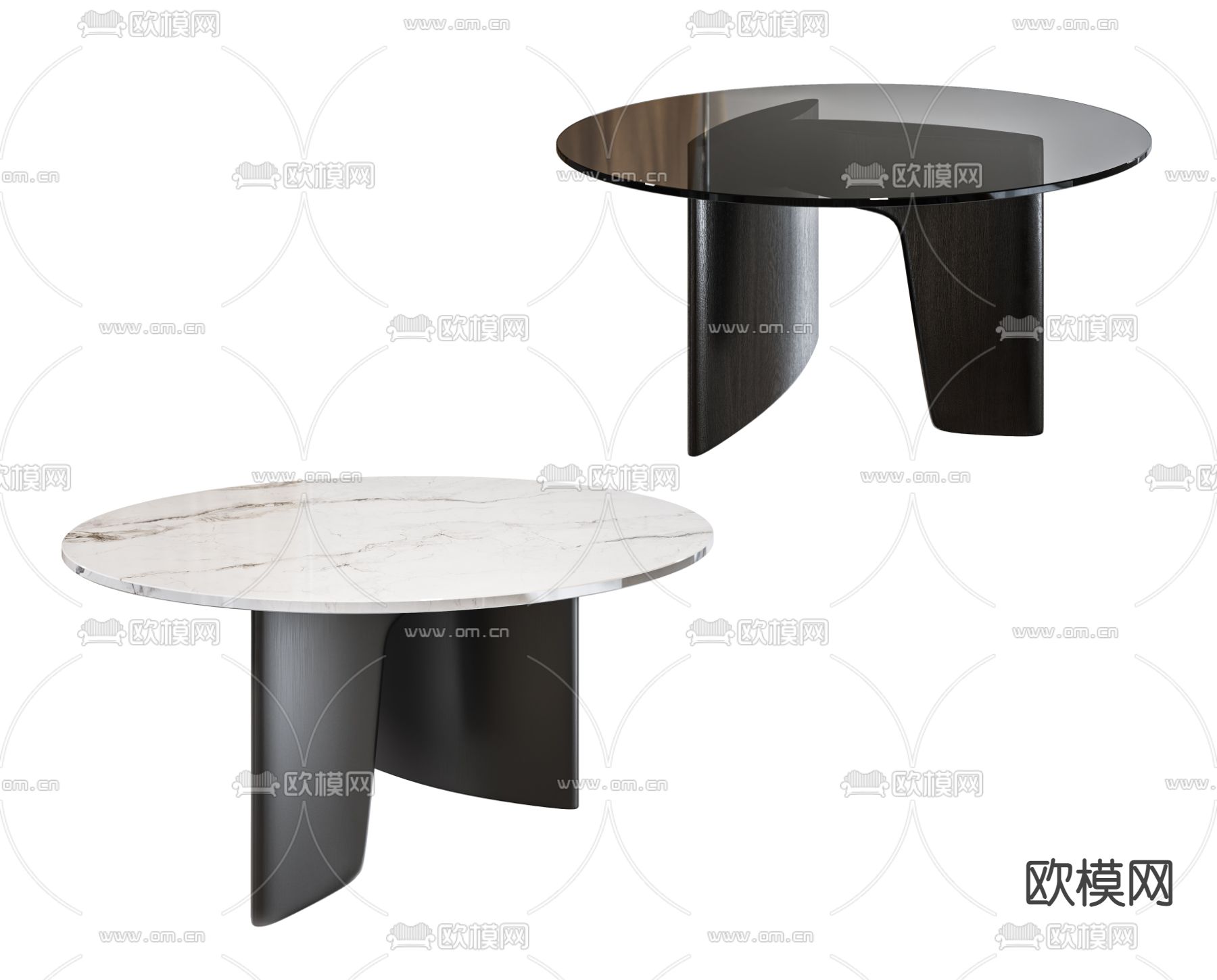 米洛提 Minotti 餐桌3d模型下载