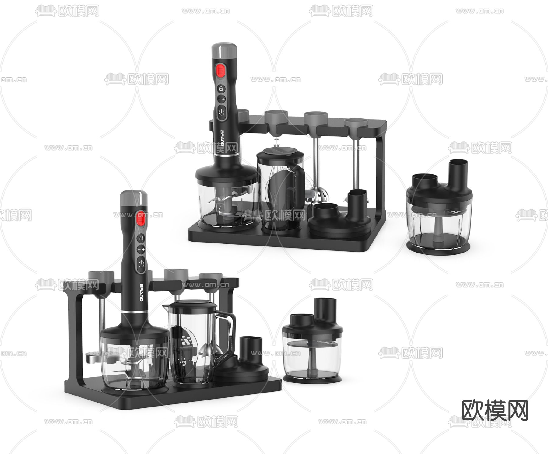 厨房料理机3d模型下载