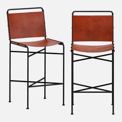 工业风吧椅su模型