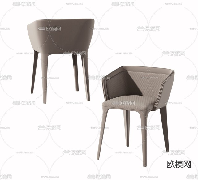 现代休闲椅子3d模型下载
