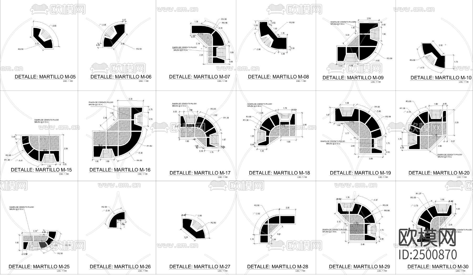 花坛CAD施工图下载（渲染图3）