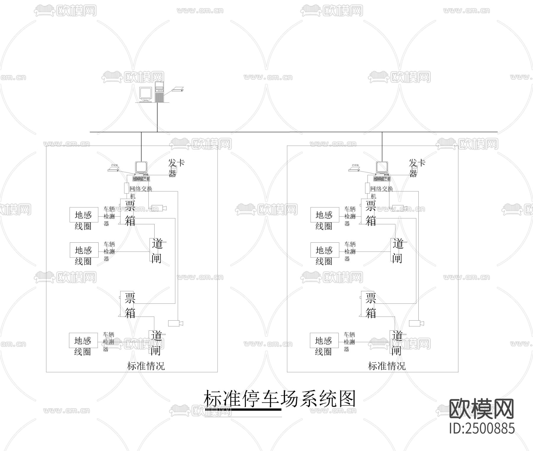 出入口CAD施工图下载（渲染图4）