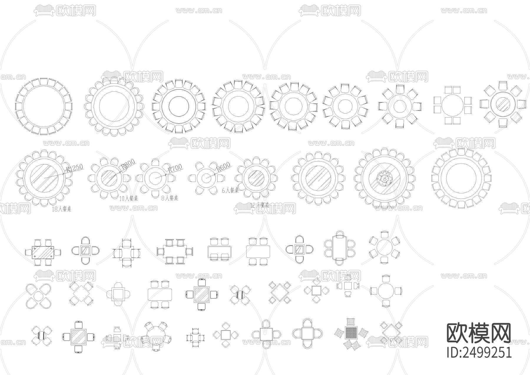 室内平面cad图库下载（渲染图5）