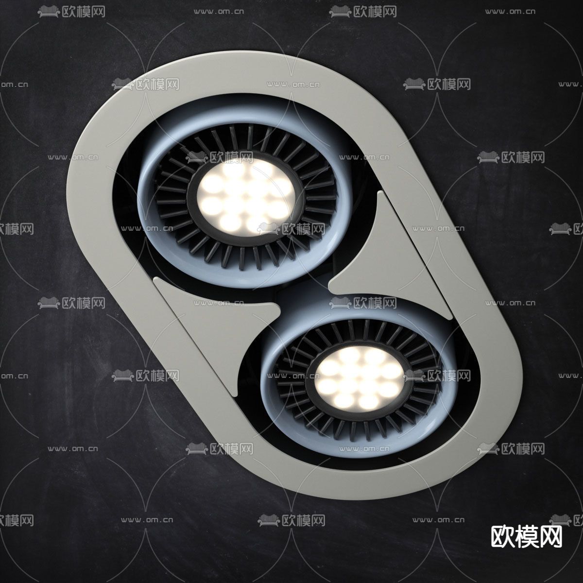 照明灯 射灯筒灯 吸顶灯3d模型下载