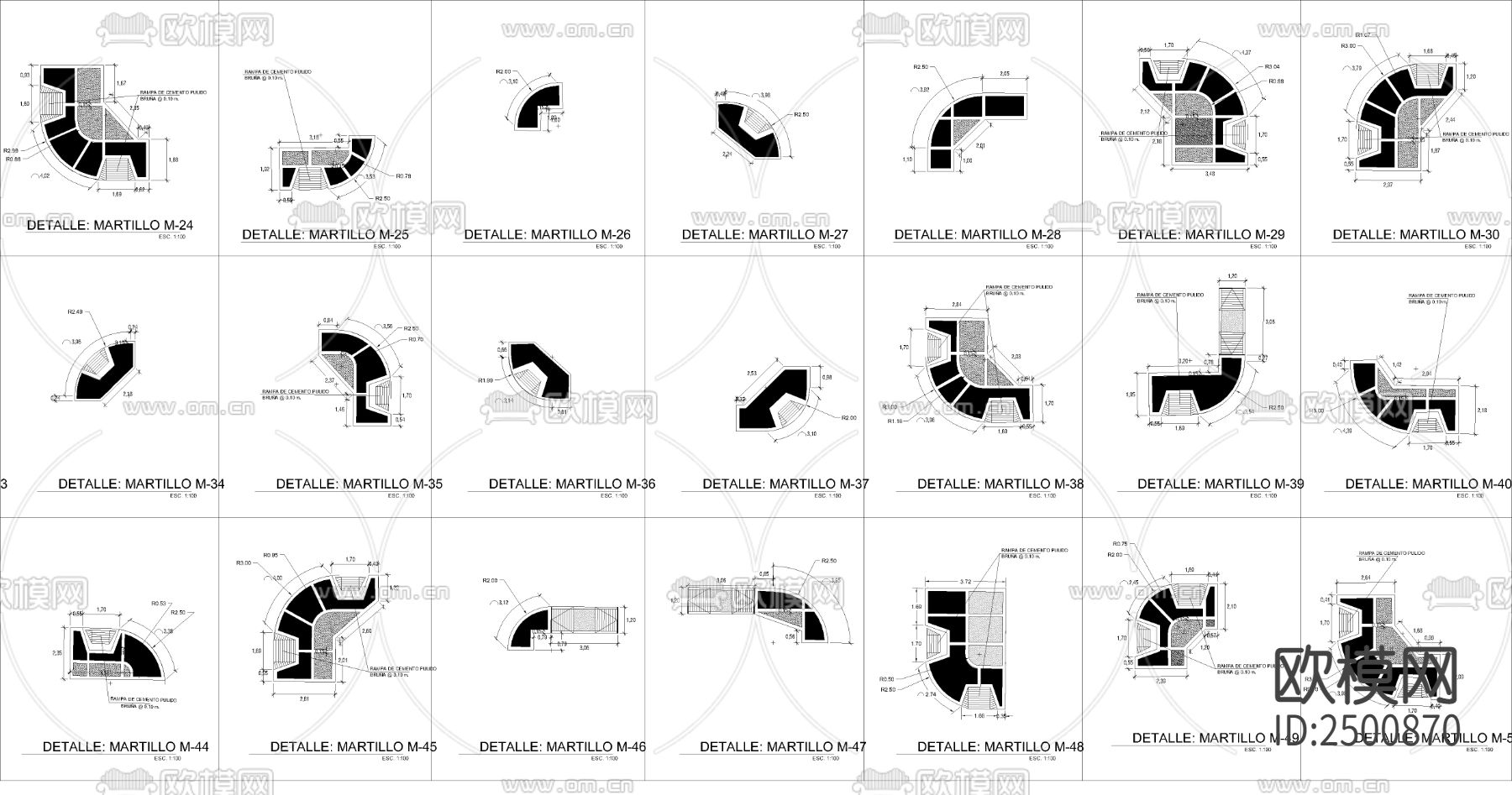 花坛CAD施工图下载（渲染图2）