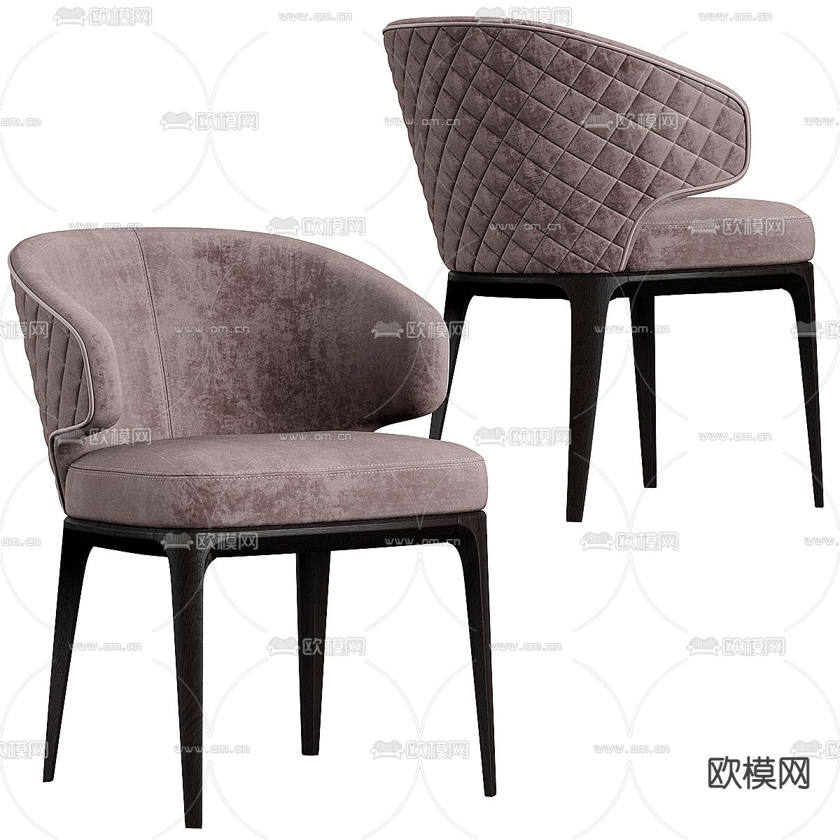 Poliform 餐桌椅3d模型下载（渲染图3）