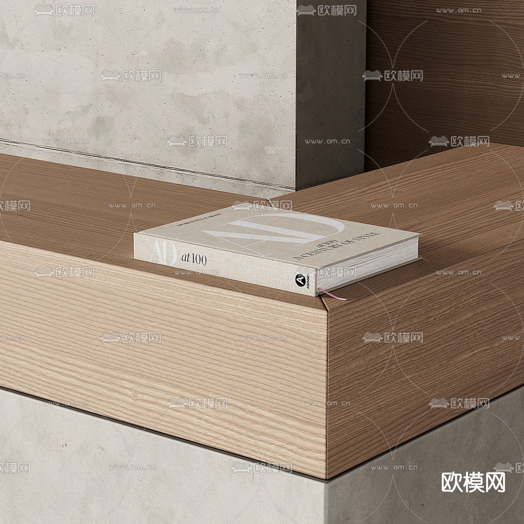 服务台 前台 接待台3d模型