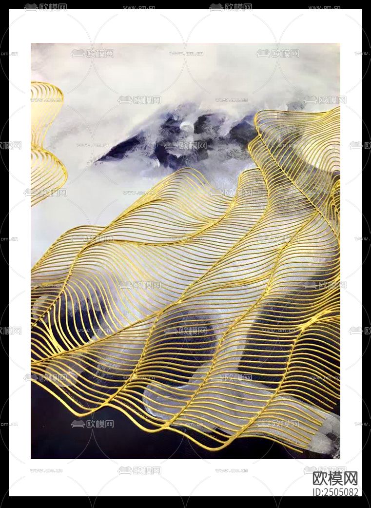 线条挂画下载（渲染图2）